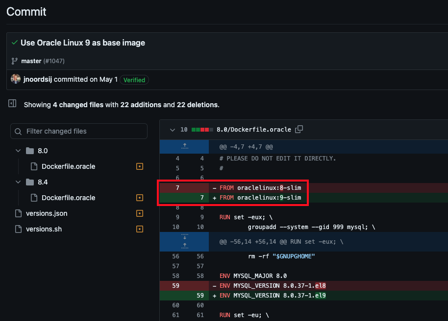 GitHubで変更のあった箇所をdiffで確認する